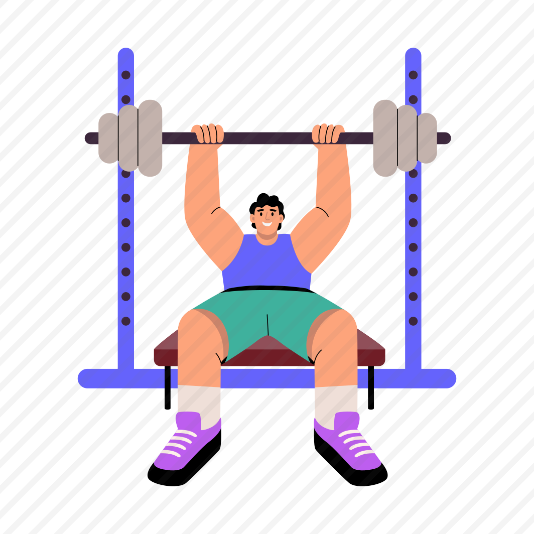 Bench Press, Weightlifting, Barbell, Dumbbell, Workout, preview