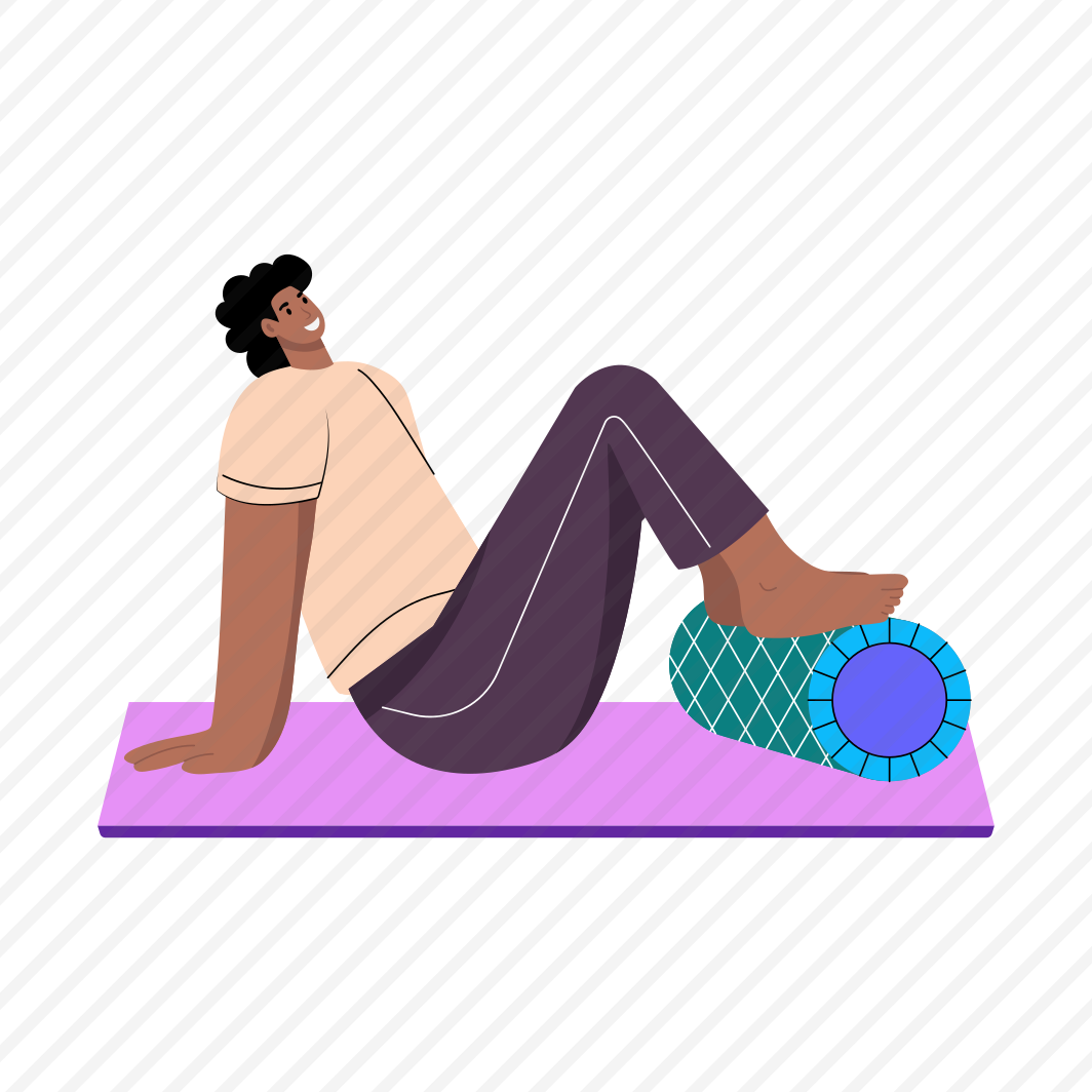 Foam Rolling, Therapy, Relaxation, Excercise, Workout, preview