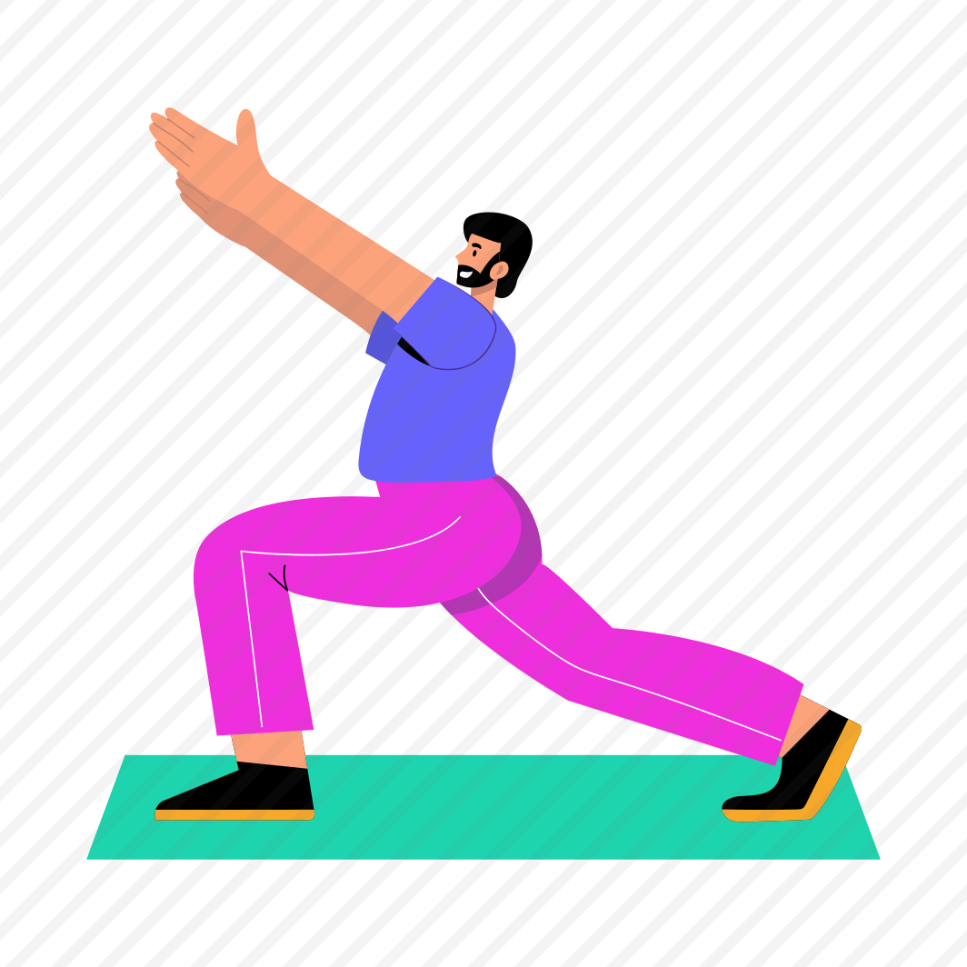 Forward Lunges, Stretching, Workout, Exercise, Fitness, preview