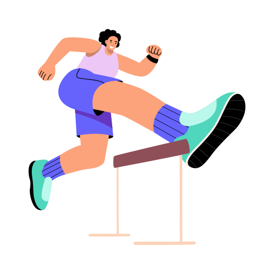Jump Drill, Plyometrics, Workout, Fitness, Gymnastic illustration