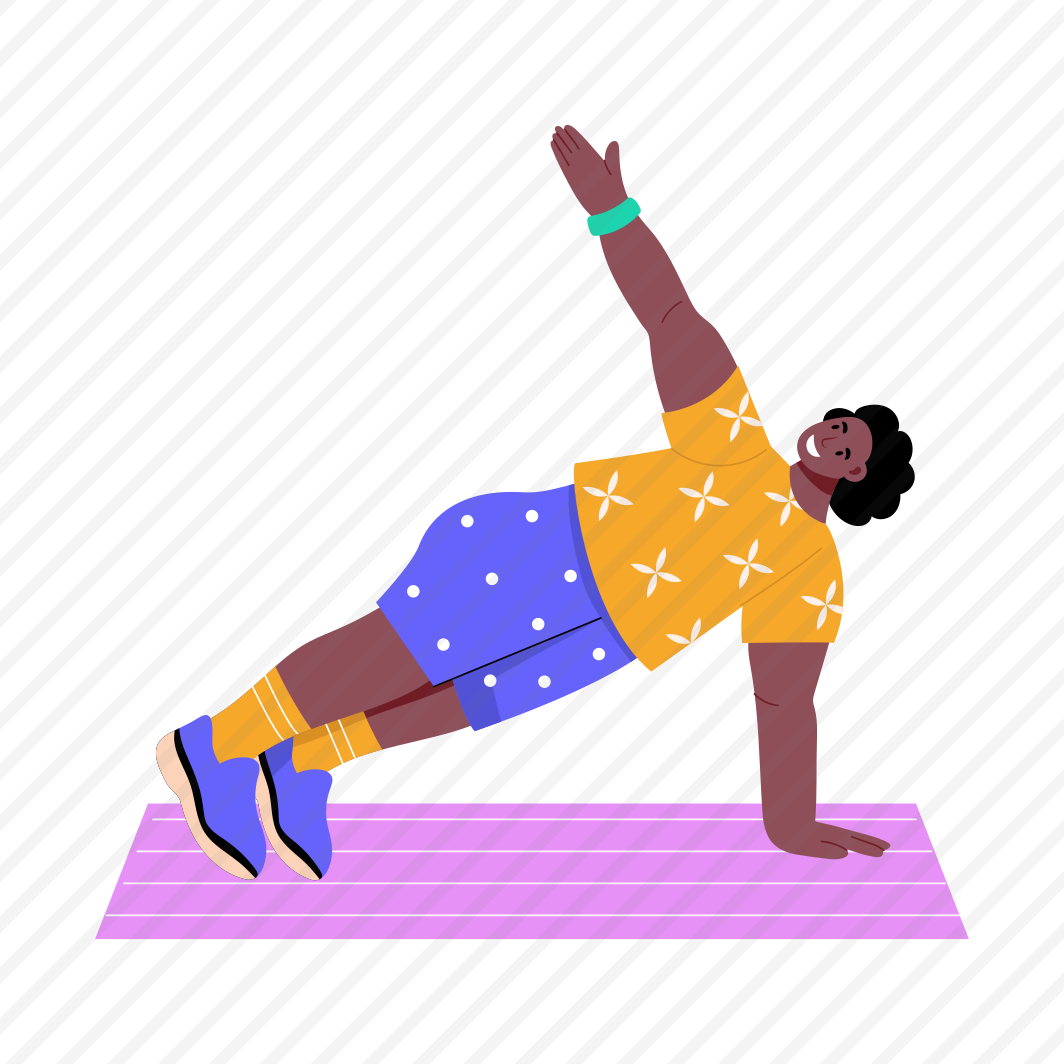 Side Plank, Abs Workout, Oblique, Posture, Exercise, preview