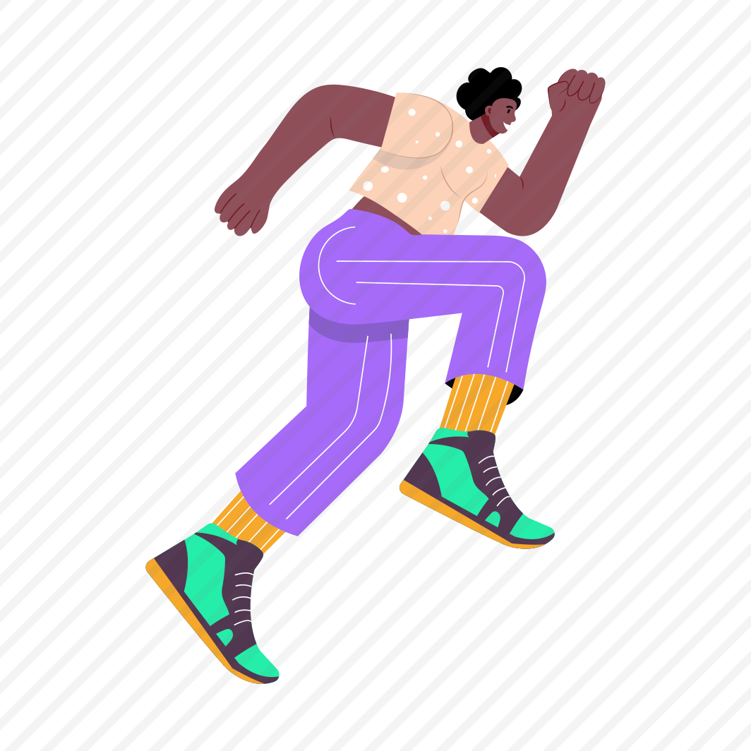 Sprinting, Running, Movement, Exercise, Character, preview