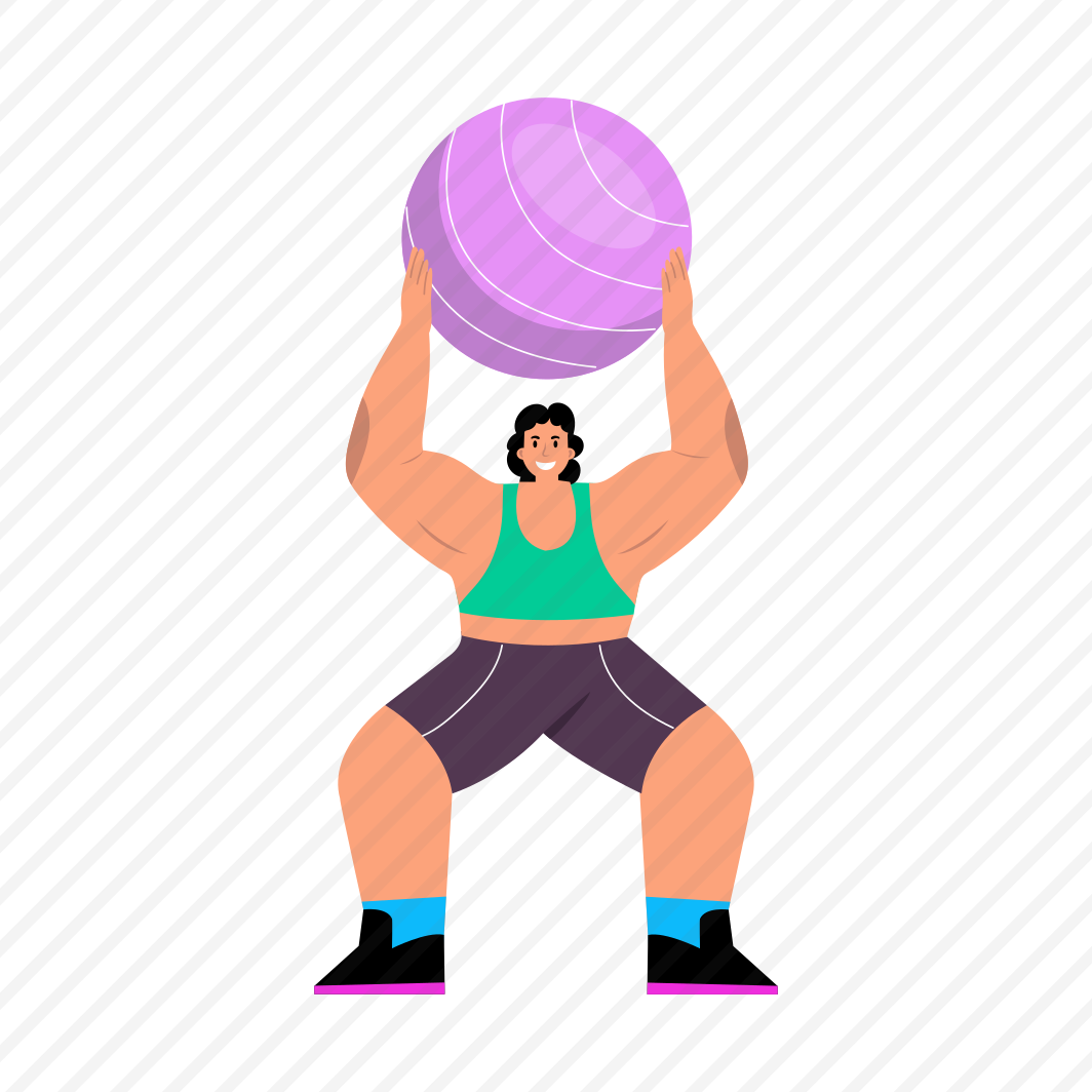 Yoga Ball, Stability, Exercise, Posture, Workout preview