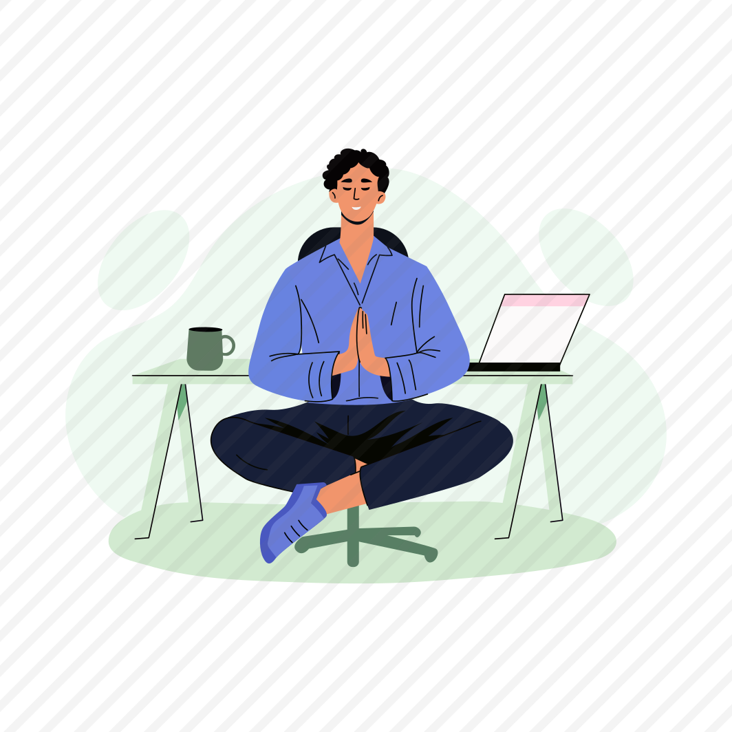 Breathing Exercise, Yoga, Fitness, Break, Relaxing preview