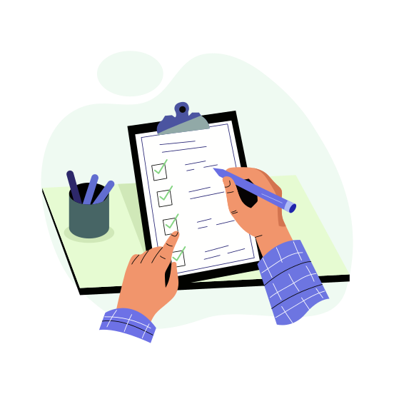 Checklist, Tasks, Responsibilities, List, Work List illustration