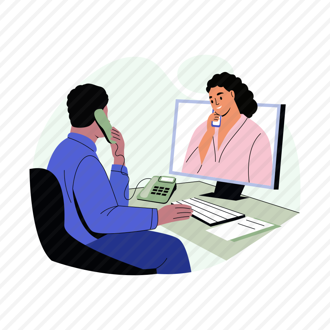 Client Call, Conversation, Communication, Talk, Chat preview