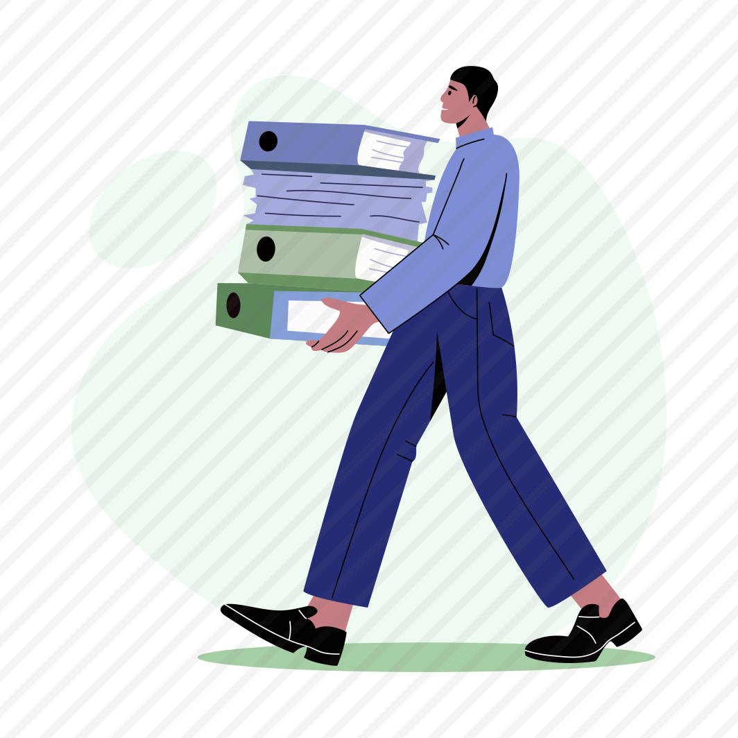 Employee Files, Documents, Carrying, Employment, Job preview