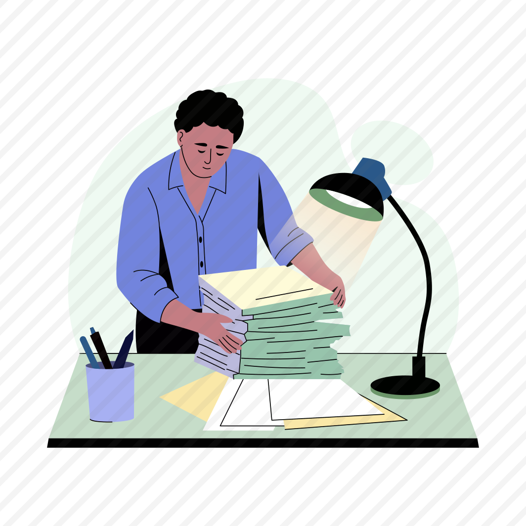 Sorting Documents, Organizing, Files, Employment, Job preview