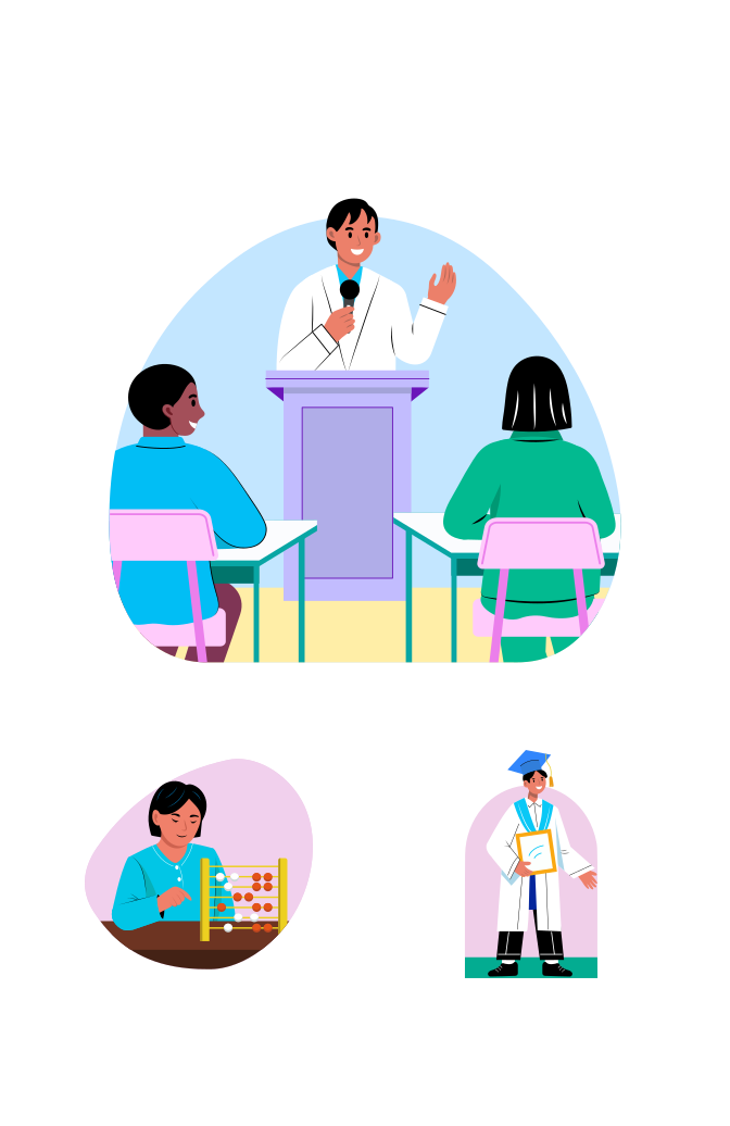 Back To School Illustration Art Pack Large Set Preview