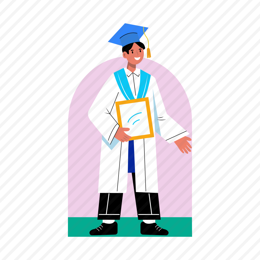 Graduate Student, Degree Holder, Scholar, Diploma, Certificate, preview