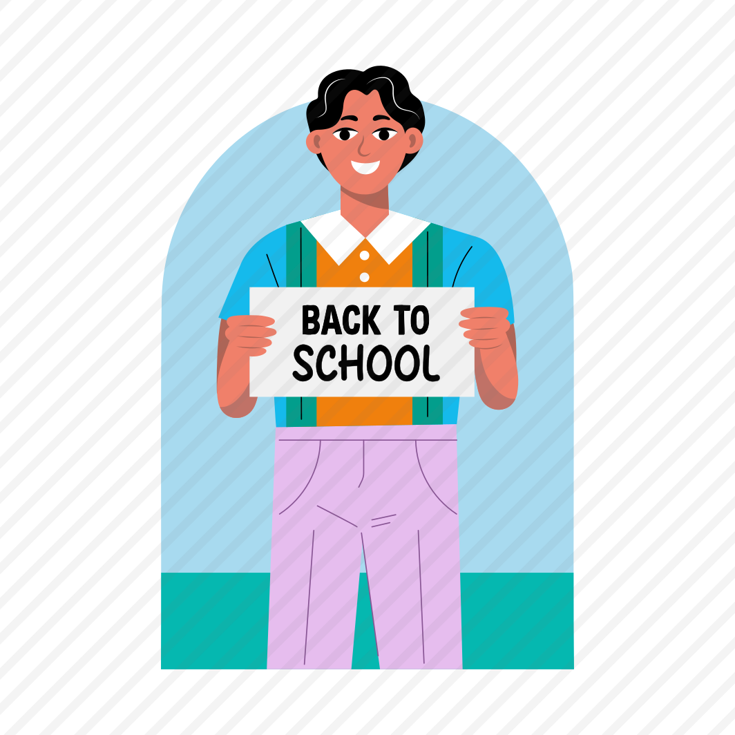 Happy Student, Smiling, School Student, Pupil, Character, preview