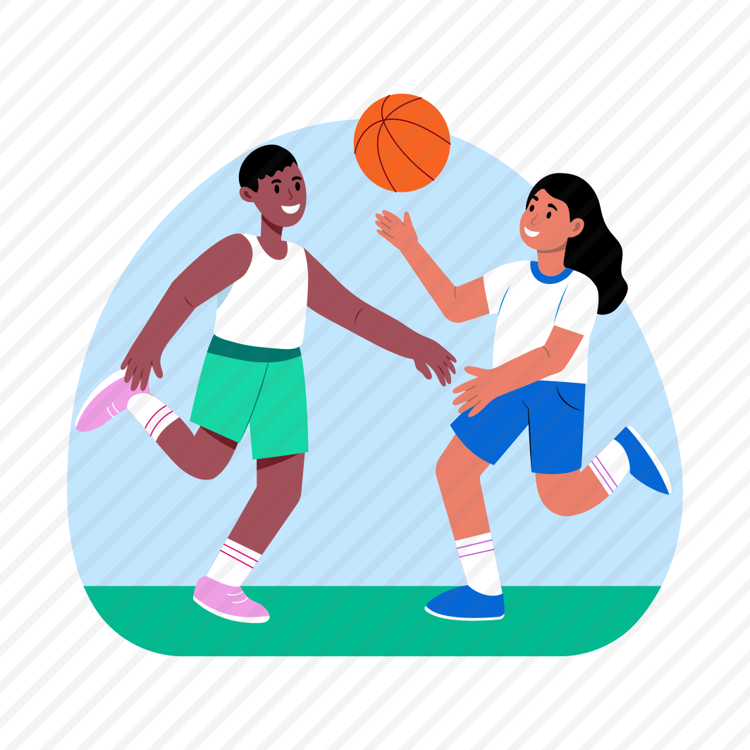 Playing Basketball, Sport, Game, Students, Activity preview