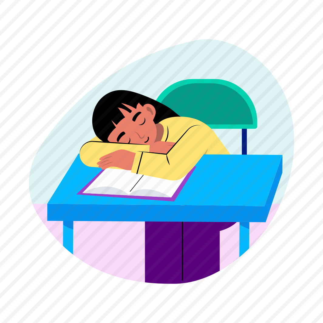 Student Sleeping, Tired, Bored, Pupil, Class preview