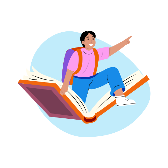 Study Fun, Knowledge, Learning, Reading, Education illustration