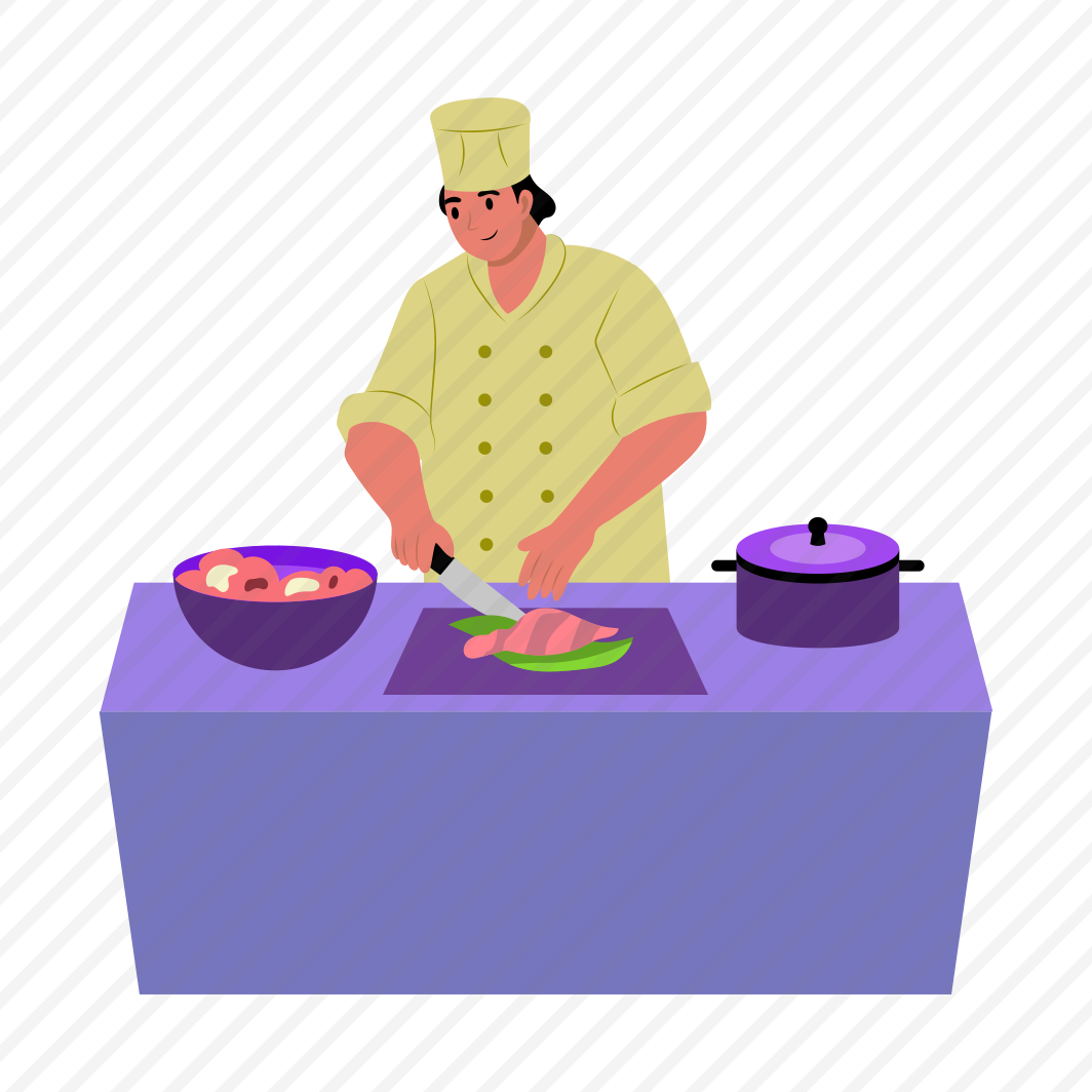 Chef, Expert Cook, Cooking, Cutting, Carving preview