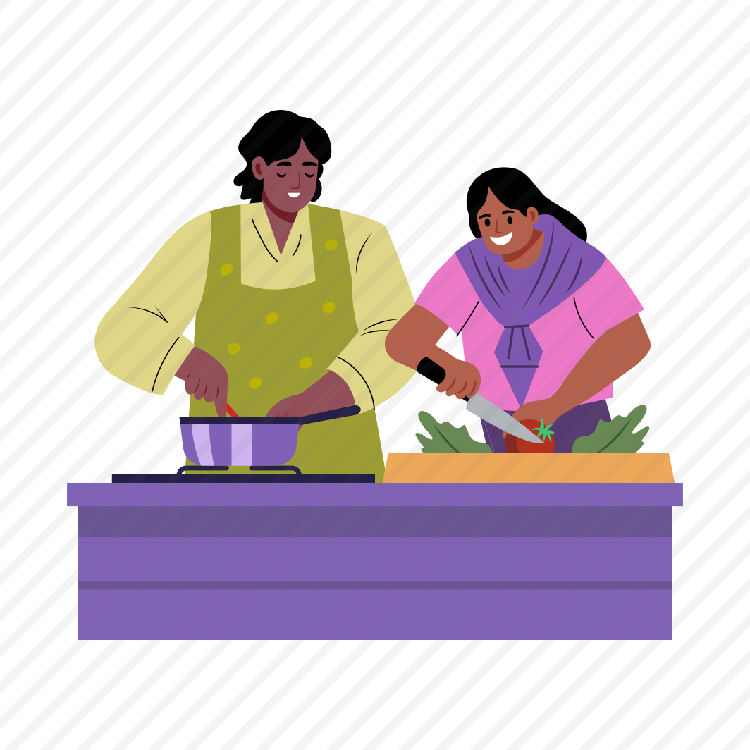 Cooking, Food, Activity, Friends, Diversity preview