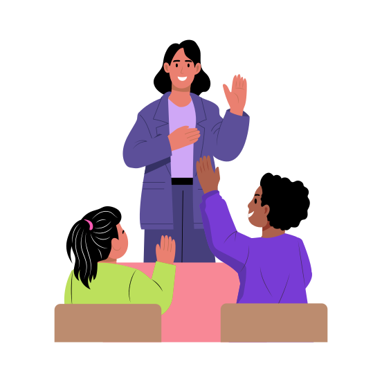 Female Teacher, Mentor, Lecturer, Professor, Learning, illustration