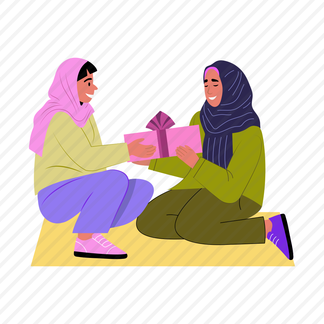 Giving Gift, Present, Surprise, Friends, Friendship preview