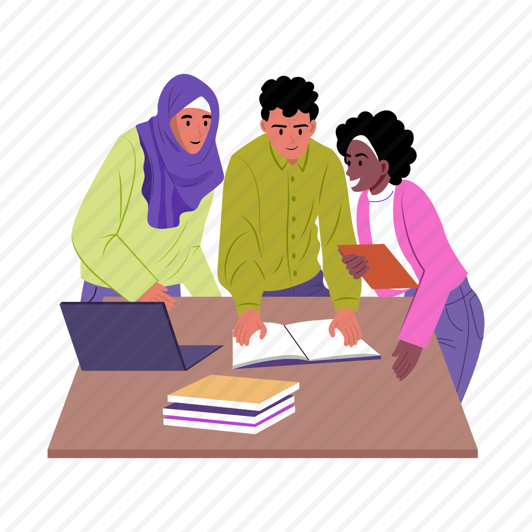 Group Study, Learning, Education, Friends, Doing Assignment preview