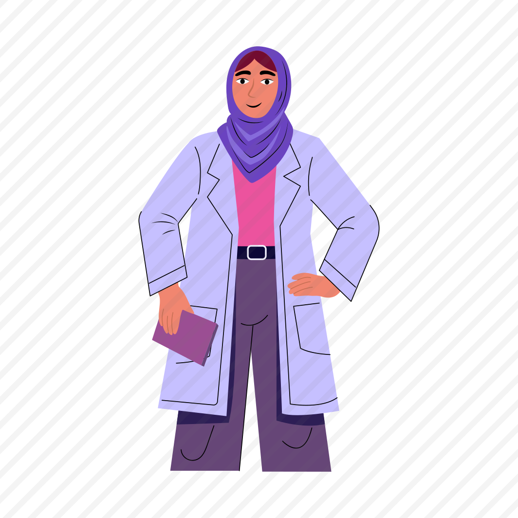 Muslim Doctor, Physician, Medical, Professional, Female Doctor preview