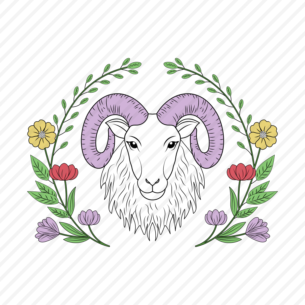 Aries Ram, Goat, Animal, Zodiac, Sign preview