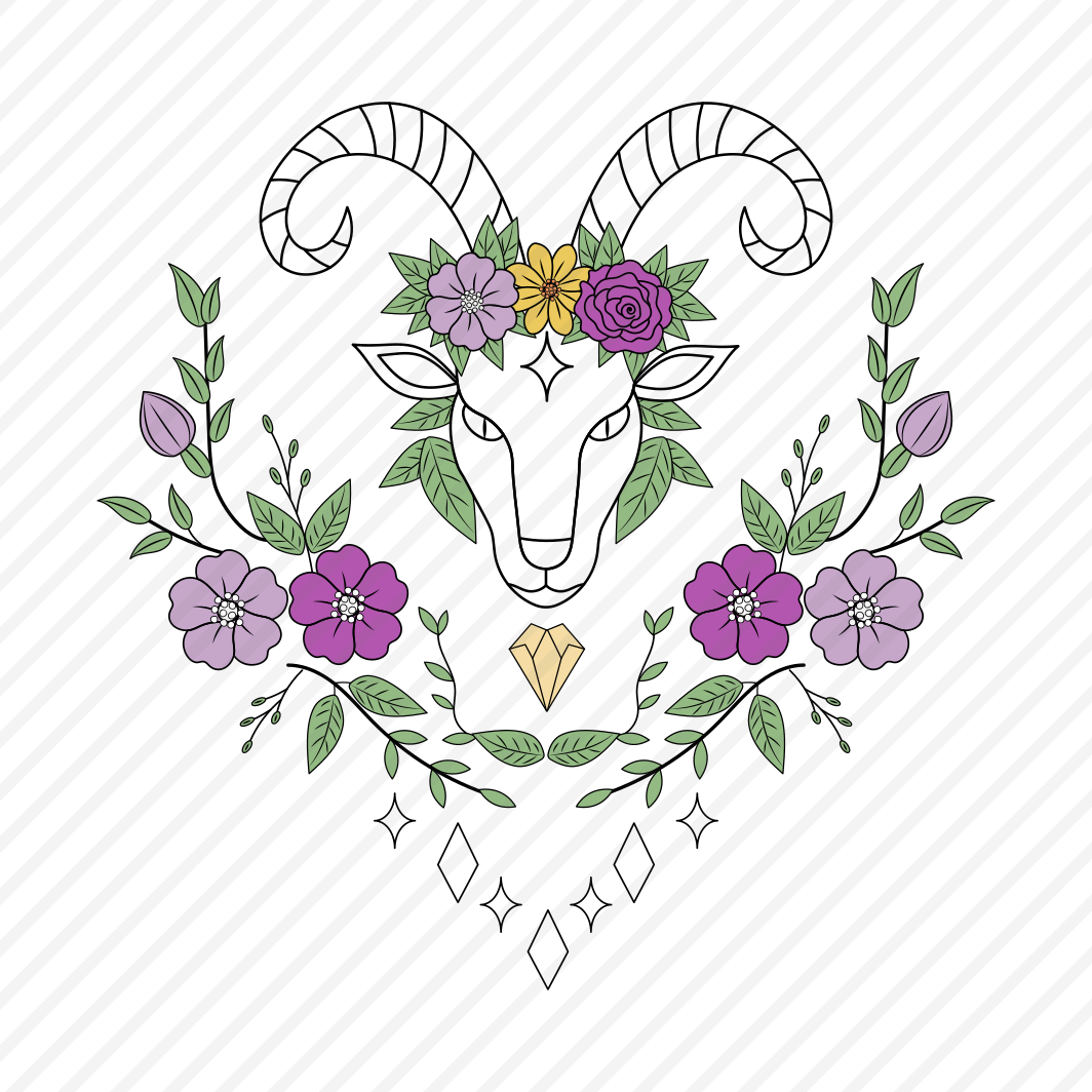 Capricorn Goat, Animal, Head, Zodiac, Nature preview