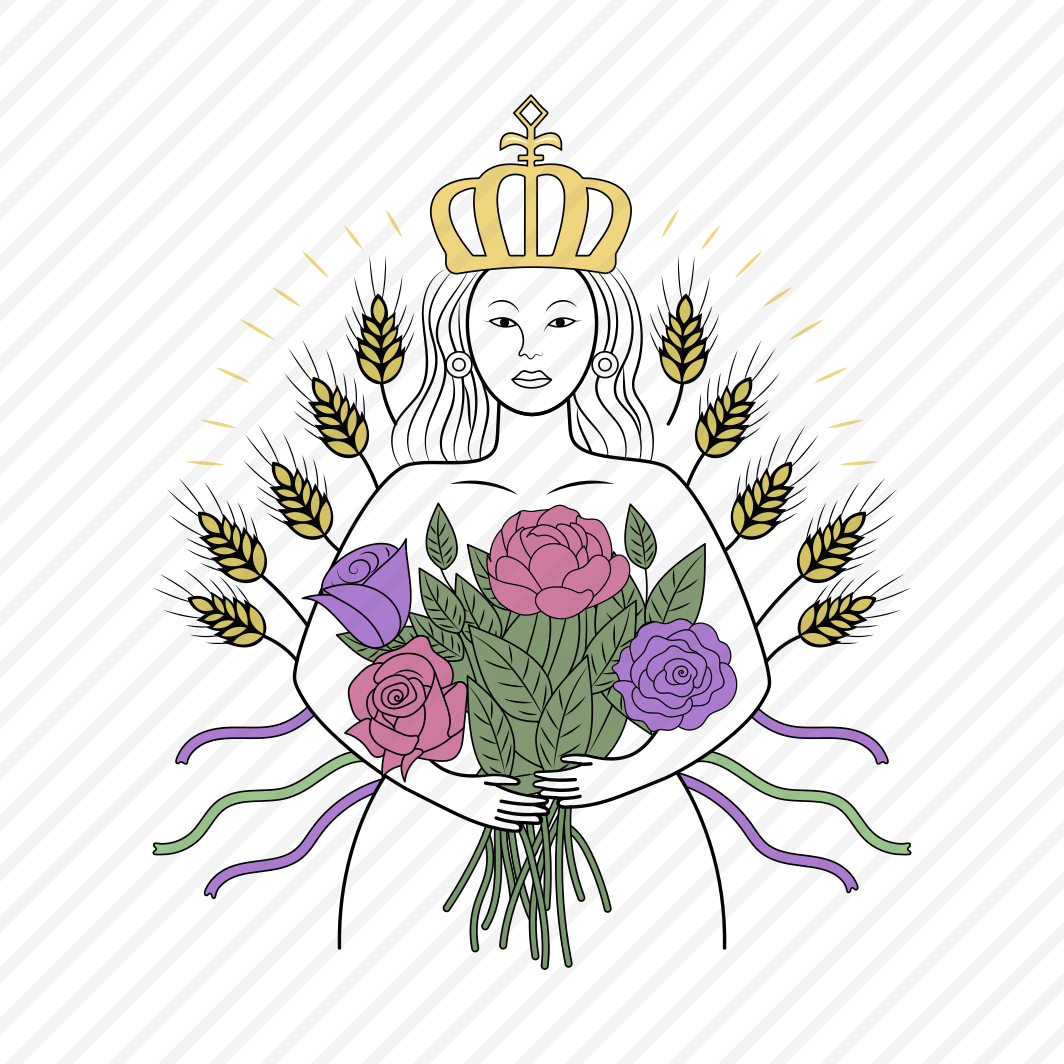 Crowned Woman, Empress, Queen, Lady, Woman preview