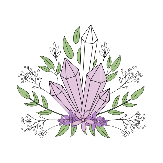 Crystal, Quartz, Gem, Jewel, Gemstone illustration