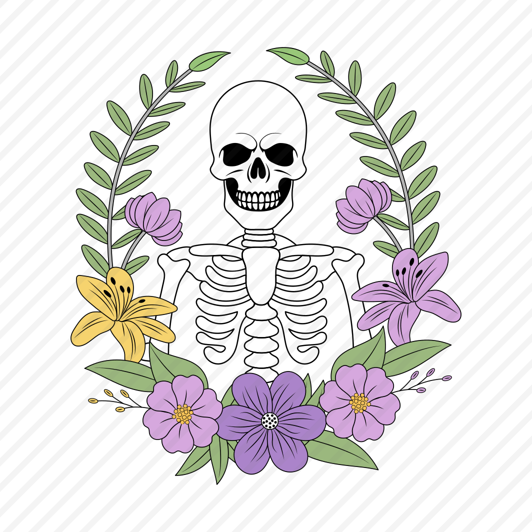 Death Skeleton, Dead, Rip, Skull, Cranium preview