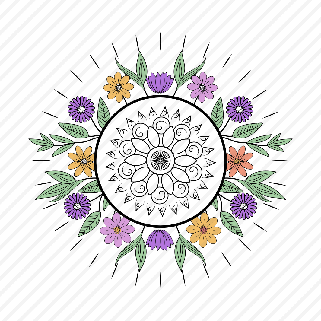 Mandala Sun, Sunlight, Solar, Nature, Floral preview