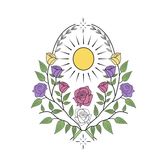 Sun Roses, Floret, Blooming, Nature, Solar illustration