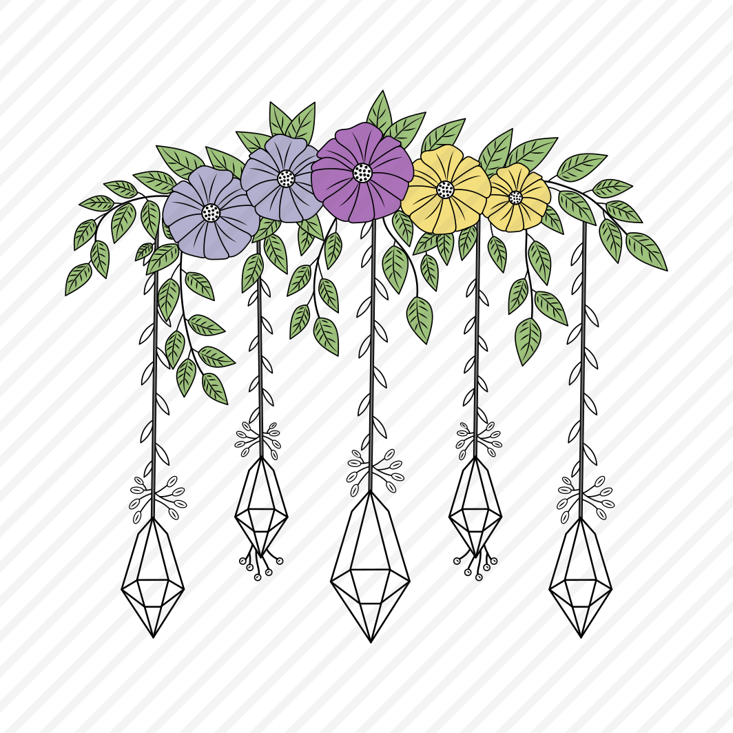 Vines, Hanging, Blooming, Floral, Nature preview