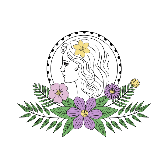 Virgo, Lady, Woman, Zodiac, Symbol illustration