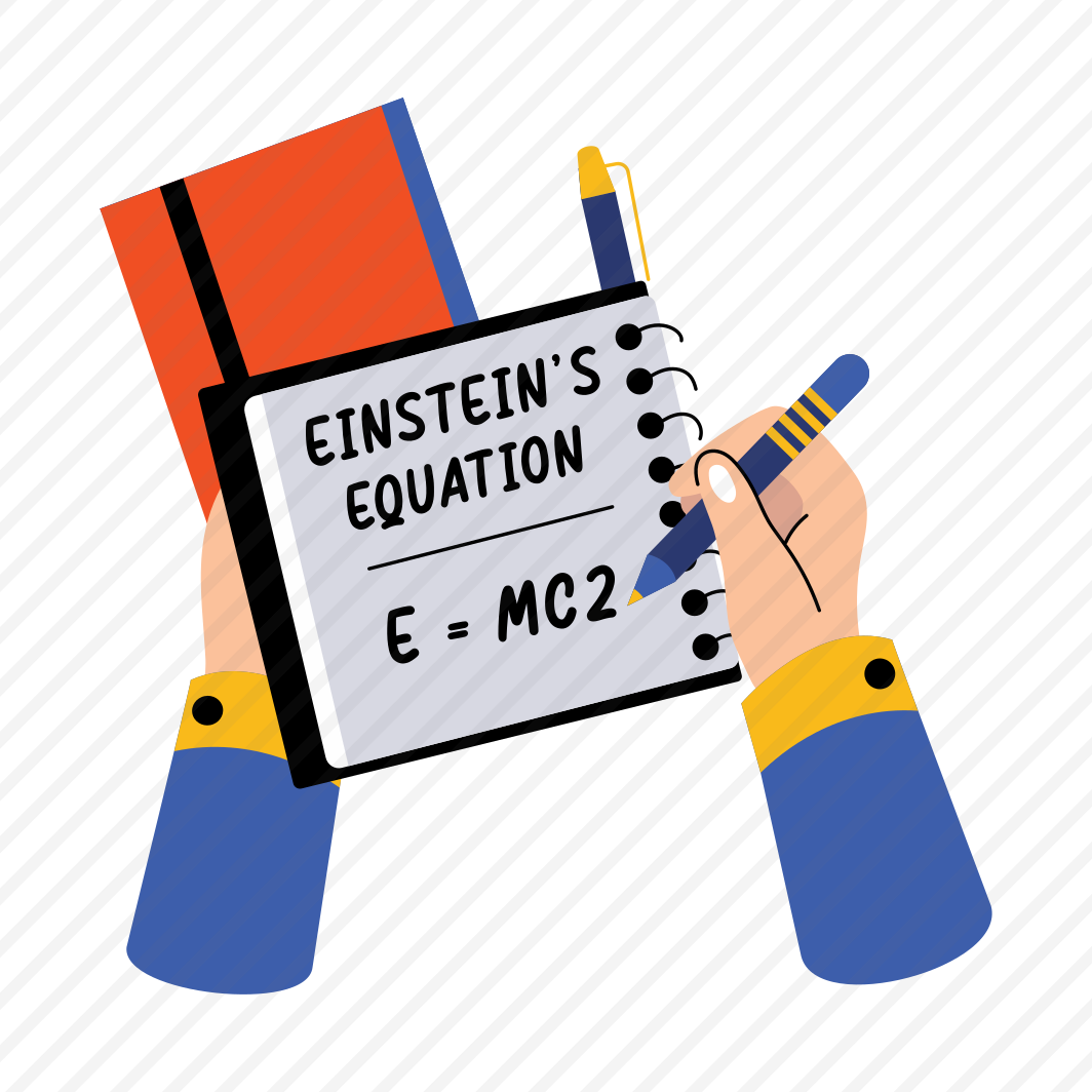 Einstein Equation, Formula, Homework, Notebook, Writing preview