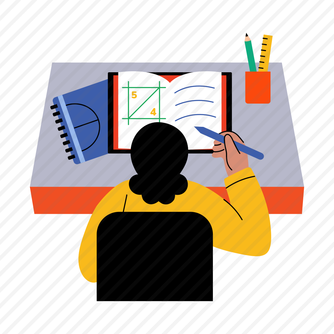 Math Student, Pupil, Homework, Notes, Studying preview