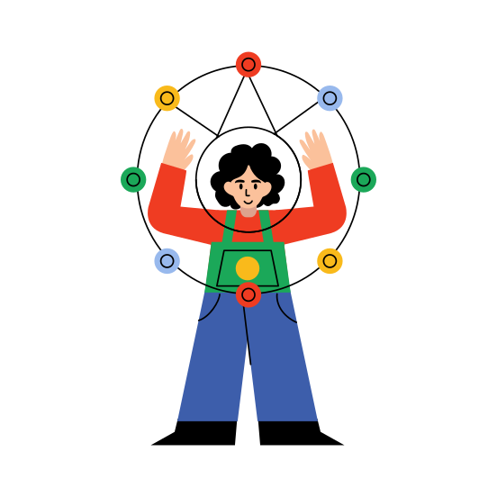 Pupil, Student, Learning, Mathematics, Character illustration