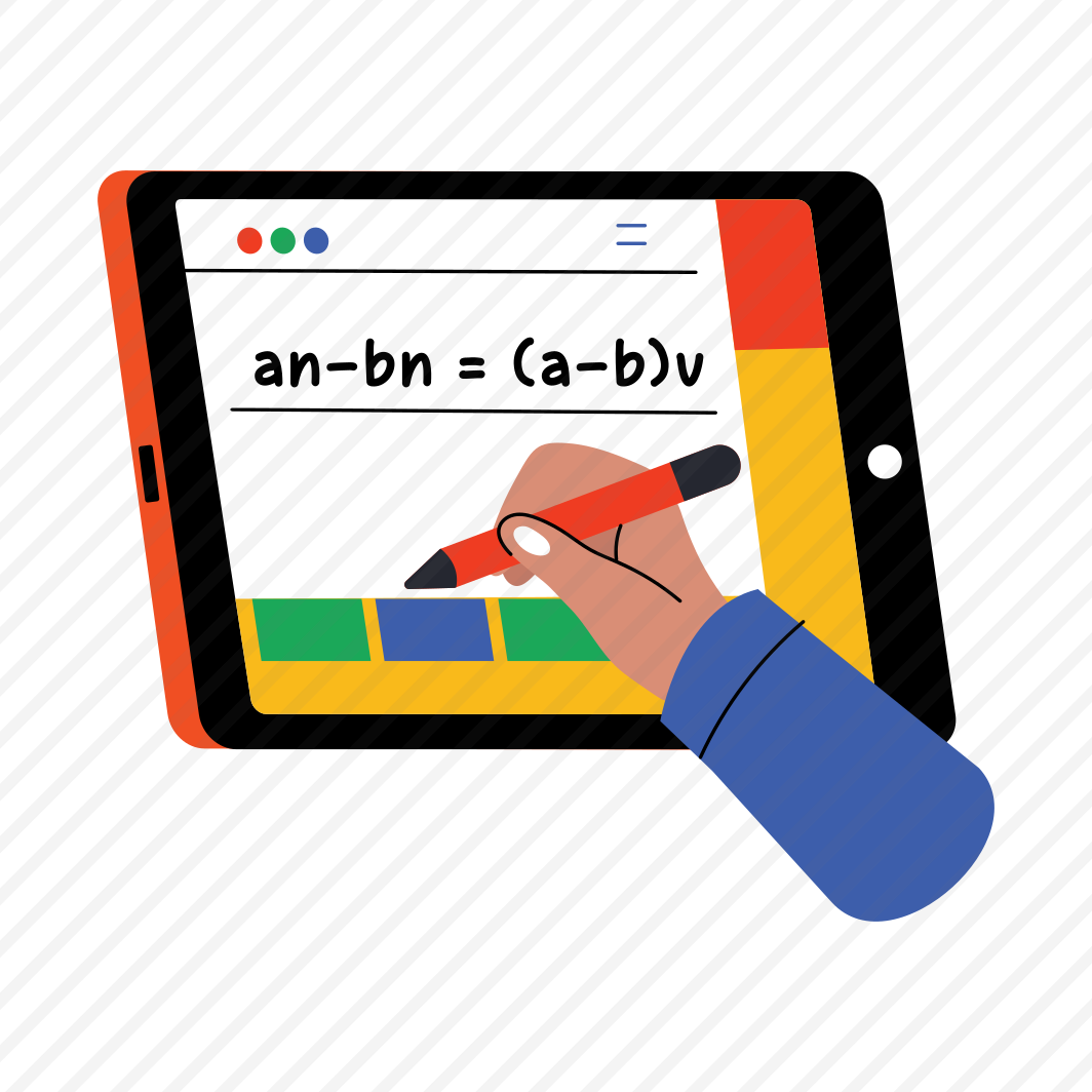 Solving Equation, Formula, Practising, Homework, Elearning preview