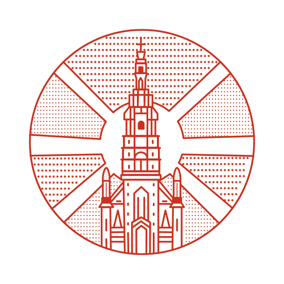 Antwerp, Structure, Landmark, Building, Tourism illustration