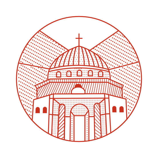 Church Sepulchre, Religious, Landmark, Building, Structure, illustration