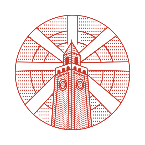 Hoover Tower, Landmark, Building, Monument, Architecture illustration