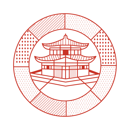 Kinaki Ji, Temple, Landmark, Building, Architecture illustration