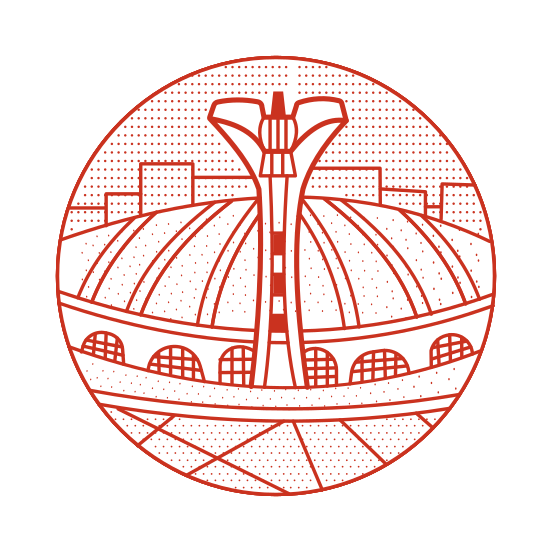 Montreal Stadium, Landmark, Building, Structure, Architecture illustration