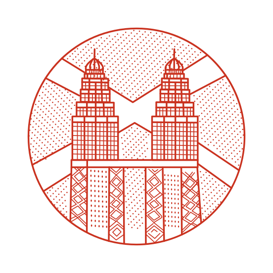 Petronas Tower, Landmark, Building, Structure, Architecture illustration