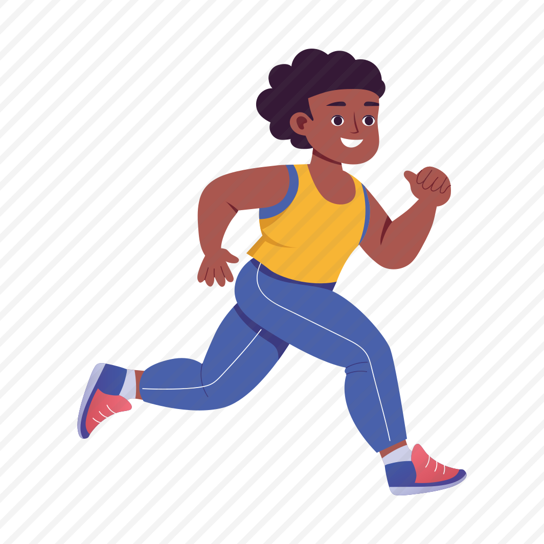 Jogging, Running, Workout, Exercise, Character preview