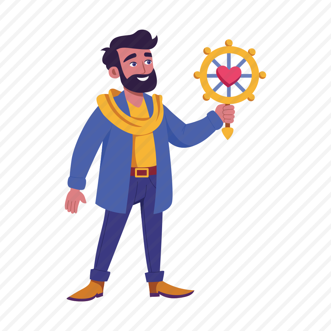 Love Navigator, Romantic, Map, Directional, Character preview