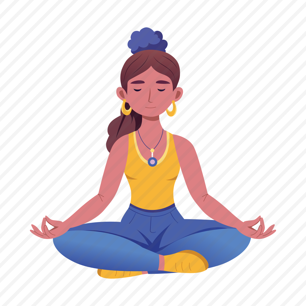 Meditating, Yoga, Exercise, Posing, Tranquillity preview