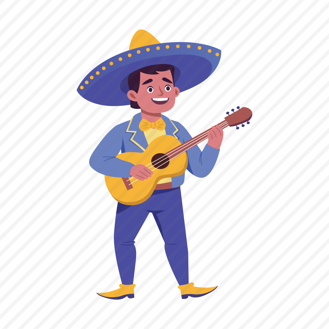Mexican Mariachi, Hispanic, Culture, Traditional, Music, Guitarist preview