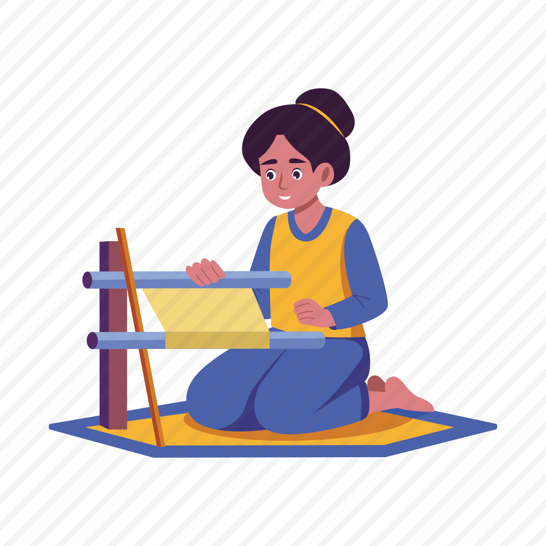 Rug Weaver, Tapestry, Artisan, Handcrafting, Character preview