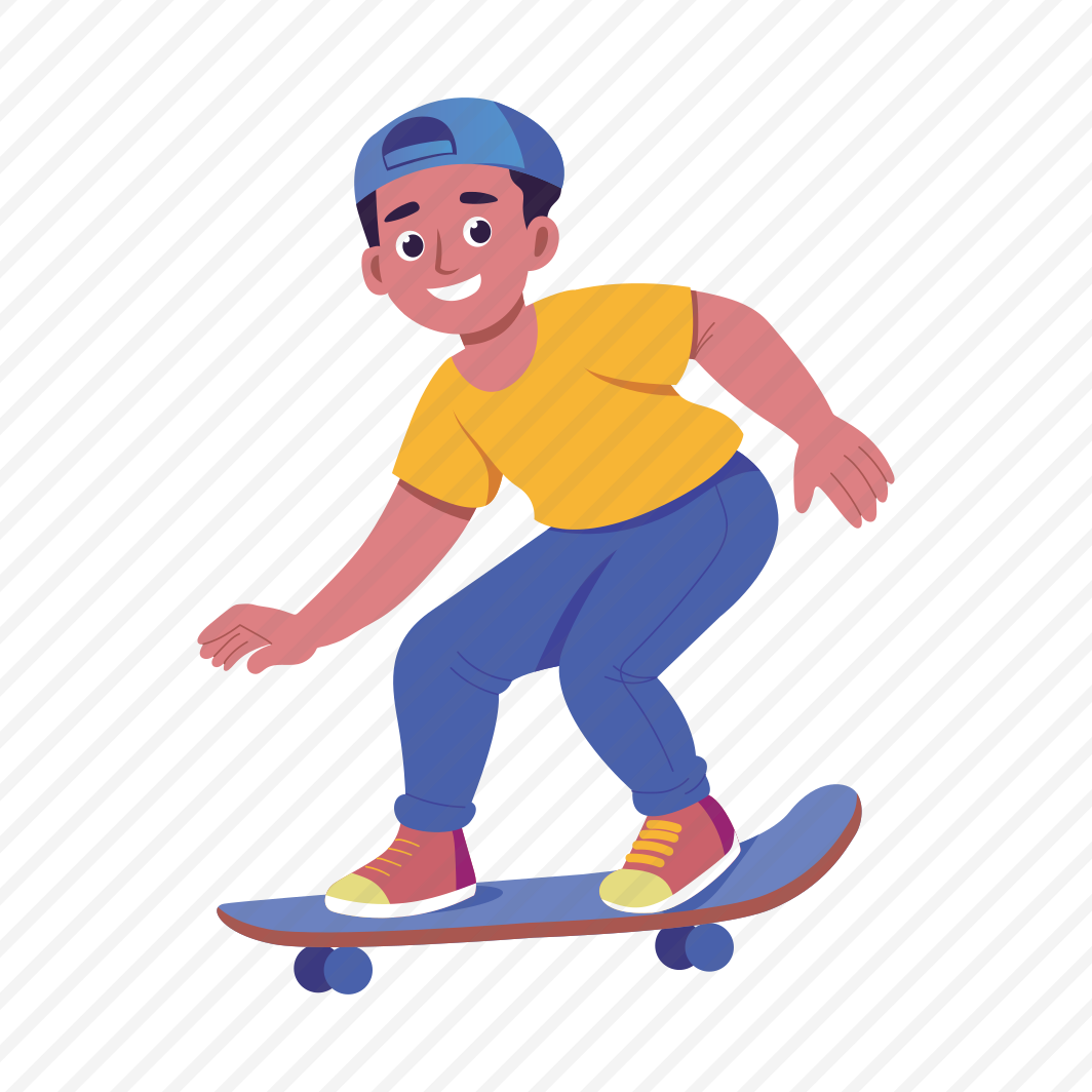 Skateboarder, Skating, Playing, Activity, Character, preview