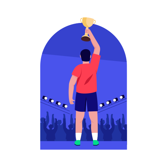 Achievement, Accomplishment, Winner, Reward, Award, illustration